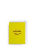 Lagom Design “You’re Strong Than You Think” Mini Greetings Card image