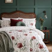 Laura Ashley Pallington Bloom Printed Duvet Cover Set, Ruby image