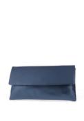 Le Babe Pearl Shimmer Clutch Bag, Navy image