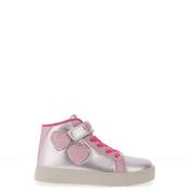 Lelli Kelly Girls Miriam Metallic Hi Top Trainers, Pink image