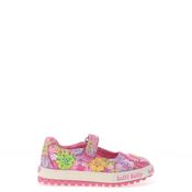 Lelli Kelly Girl Eloise Canvas Floral Shoe, Pink Multi