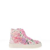 Lelli Kelly Girl Serena Floral Hi Top Trainer, White