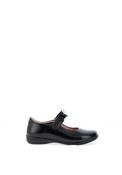 Lelli Kelly Sabrina Patent Heart Velcro Strap Shoes, Black image