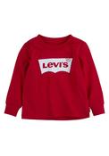 Levi’s Baby Boy Logo Long Sleeve Top, Red image