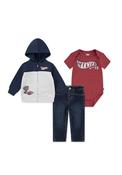 Levi’s Baby Boy Car 3 Piece Set, Navy image