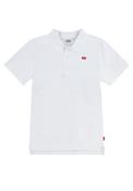 Levi’s Older Boy Short Sleeve Polo, White image