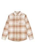 Levi’s Older Boy Check Long Sleeve Shirt, Beige image