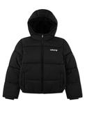 Levi’s Mini Boy Hooded Puffer Coat, Black image