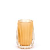 Light &amp; Living Aimee Tealight Holder, Matt Brown