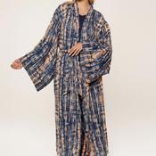 Lingadore Long Sleeve Kimono Robe, Navy