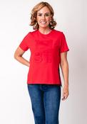 Lola Casademunt 1981 Print T-Shirt, Red image