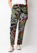 Lola Casademunt Botanical Print Trousers, Multi Coloured image