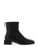 Loretta Vitale Leather Grain Boots, Black image