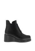 Loretta Vitale Shimmer Embellished Ankle Boots, Black image