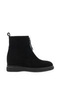Loretta Vitale Zip Detail Ankle Boots, Black image