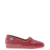 Lunar Velvet Slip On Butterfly Slippers, Pink