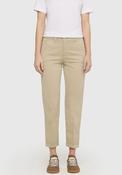 Mac Slim Leg Turn up Chino Trousers, Beige image