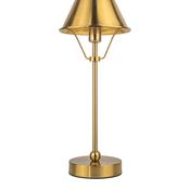 MacQuillan Rechargeable LED Table Lamp, Gold