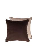 Paul Moneypenny Two Faced Reversible 43 x 43cm Cushion, Brown and Beige image