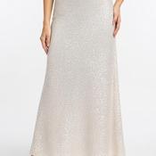 Malissa J Sequin Detail Midi Skirt, White image