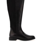 Marco Tozzi Mixed Leather Knee High Flat Boots, Black image