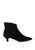 Marco Tozzi Faux Suede Kitten Heeled Boots, Black image
