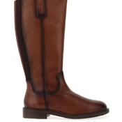 Marco Tozzi Leather Equestrian Inspo Knee High Boots, Tan image