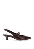 Marco Tozzi Slingback Point Shoe, Brown image