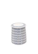Mary Berry At Home Striped Coffee Canister, Blue