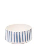 Mary Berry At Home Striped Serving Bowl, Blue image