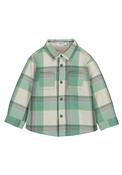Mayoral Baby Boy Long Sleeve Check Overshirt, Green image