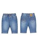 Mayoral Baby Boy Elasticated Waist Denim Jean, Blue image