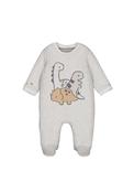 Mayoral Baby Boy Dinosaur Long Sleeve Babygrow, Grey image