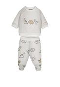 Mayoral Baby Boy Dinosaur Top and Pant Set, Grey image