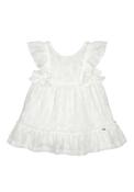 Mayoral Baby Girl Floral Embroidered Dress, White image