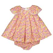 Mayoral Baby Girl Floral Dress and Knicker Set, Pink Multi image