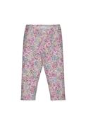 Mayoral Baby Girl Floral Print Legging, Purple Multi image