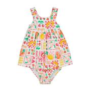 Mayoral Baby Girl Fruit Dress Set, White Multi