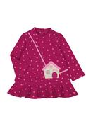 Mayoral Baby Girl Printed Purse Dress, Pink image