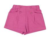 Mayoral Baby Girl Double Button Short, Pink