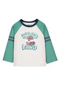 Mayoral Baby Boy Wood Land Long Sleeve Top, Green image