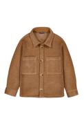 Mayoral Mini Boy Corduroy Long Sleeve Overshirt, Tan image