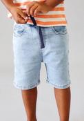 Mayoral Mini Boy Soft Denim Short, Light Blue image