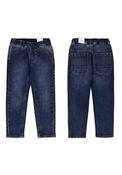 Mayoral Mini Boy Elasticated Waist Denim Jean, Blue image