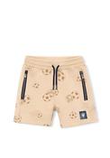 Mayoral Mini Boy Football Print Short, Beige image