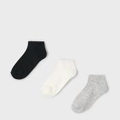 Mayoral Boy 3 Pack Trainer Sock, Navy image