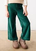 Mayoral Mini Girl Wide Leg Corduroy Trouser, Green image