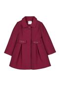 Mayoral Mini Girl Long Sleeve Dress Coat, Red image