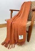 McNutt of Donegal ForeverWool Throw, Ember image