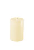 Deluxe Homeart LED Medium Thick Pillar 10x15cm Candle, Cream image